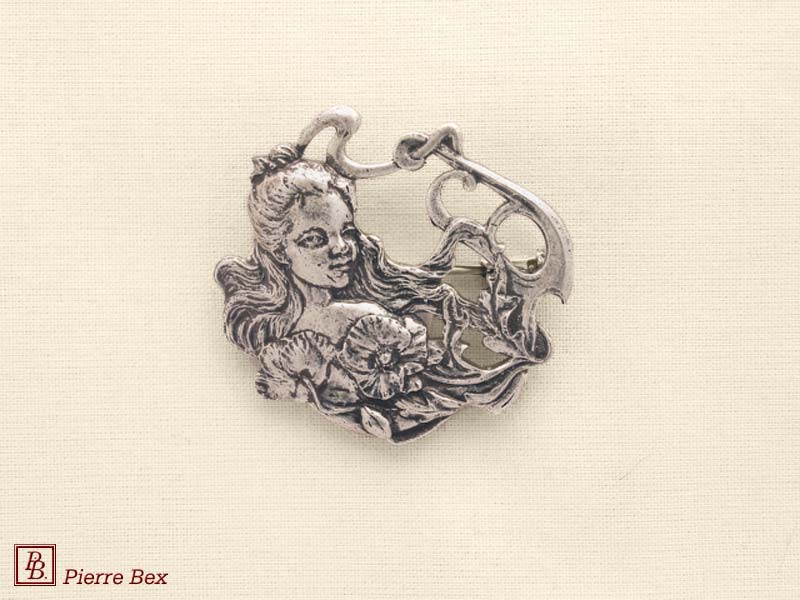 Pierre Bex Art-Nouveau brooch 41166-15