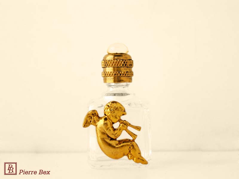 Pierre Bex Art-Nouveau perfume bottle with cherub 44319-09